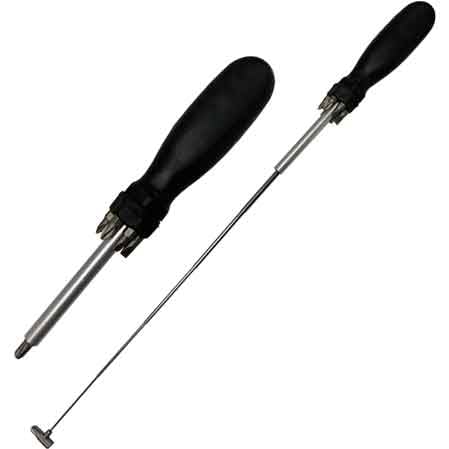 CACCIAVITE CON INSERTI TELESCOPICO 7 pezzi