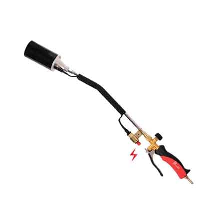 CANNELLO DA RISCALDO C/LEVA ACCENSIONE PIEZO 'P03' 70 cm - Bruciatore Ø 60 mm