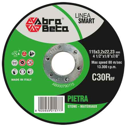 DISCO DA TAGLIO PER MARMO ABRA BETA Ø 230x3,2 mm