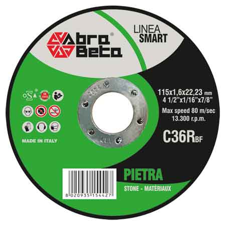 DISCO DA TAGLIO PER MARMO SOTTILE ABRA BETA Ø 230x2,0 mm