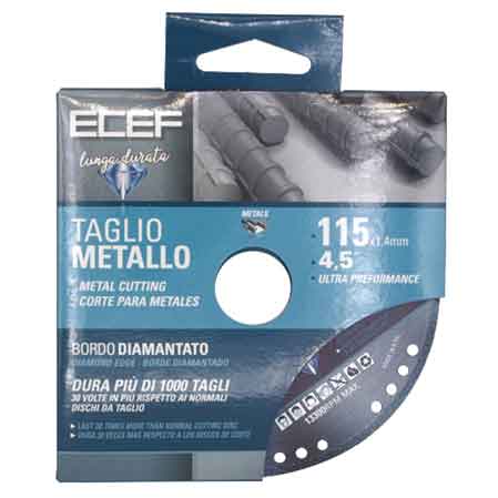DISCO DIAMANTATO PER FERRO Ø 115 mm