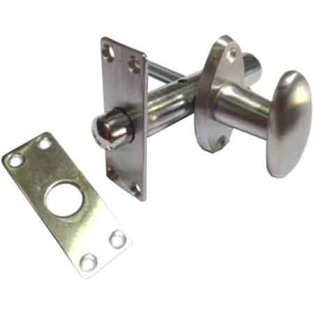 CATENACCIO A CREMAGLIERA 80 mm - Ottone lucido