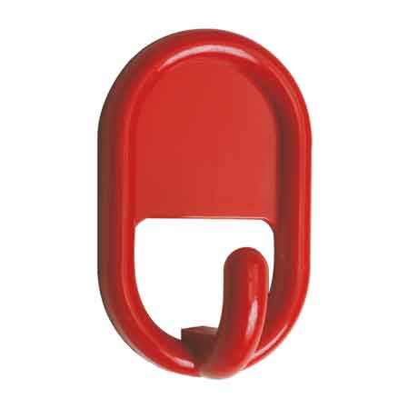 GANCIO MULTIUSO 'OVALE' 65x42 mm - Colori assortiti
