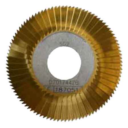 FRAISE DE RECHANGE POUR DUPLICATRICE « D701744ZB » SILCA 80x1,5x22 mm
