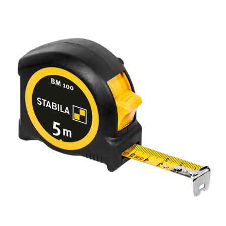FLESSOMETRO BM 100 'STABILA' mt 5 x mm 19