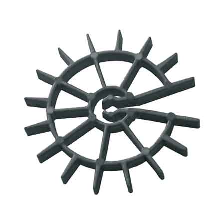 DISTANZIATORE CIRCOLARE PER CASSERO H 50 mm - Ø tondno 10-18 mm