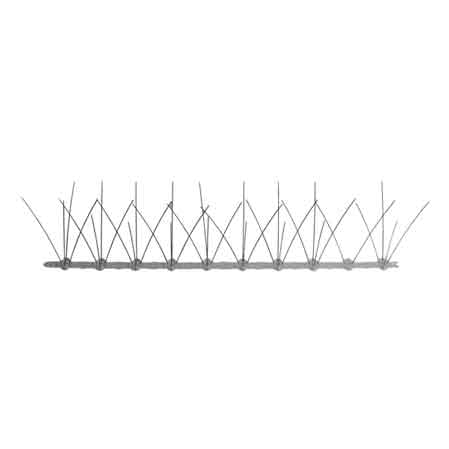 DISSUASORE PER VOLATILI SPINOTTI IN ACCIAIO INOX cm 50x12h