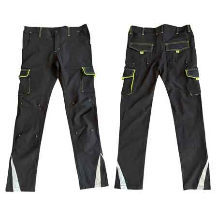 PANTALONE DA LAVORO 'RIDER' NERO Tg. L (52-54)