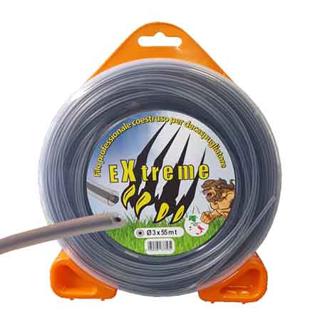 FILO PER DECESPUGLIATORE PROFESSIONALE CO-ESTRUSO TONDO 'EXTREME' Ø 4,0 mm x 9 mt