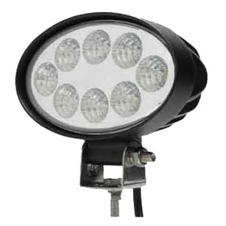 FARO DA LAVORO A LED OVALE 24W - 2800Lm - 6000K