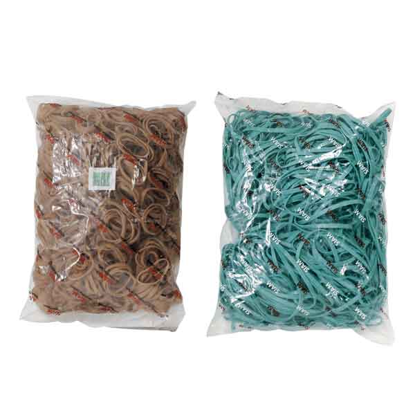 ELASTICO PER ORTAGGI IN PARA Ø 75x1,6 mm, Spess.1,5 mm - Colore verde