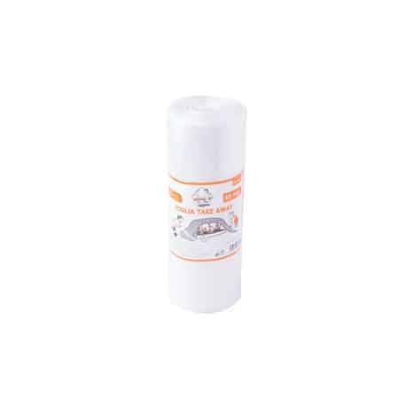 FOGLIA DI POLIETILENE IN MINI ROTOLO h. 2 mt (Piegata H. 35 cm) x 20 mt