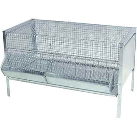 GABBIA PIEGHEVOLE PER PULCINI cm 100x50x60h