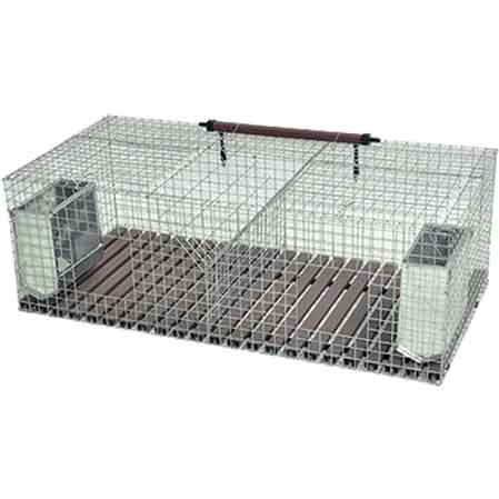 GABBIA PER CONIGLI FATTRICI due fori cm 100x50x34h