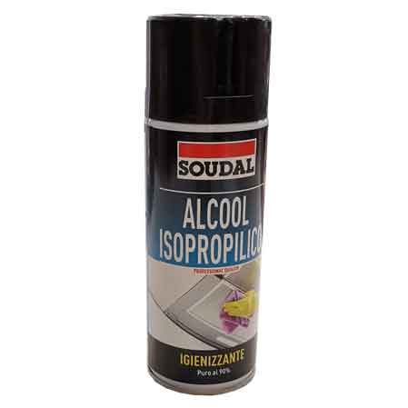 ALCOOL ISOPROPILICO SPRAY SOUDAL 400 ml