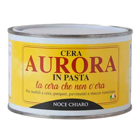 CERA IN PASTA PER LEGNO 'AURORA' 500 ml - Colore Bianca