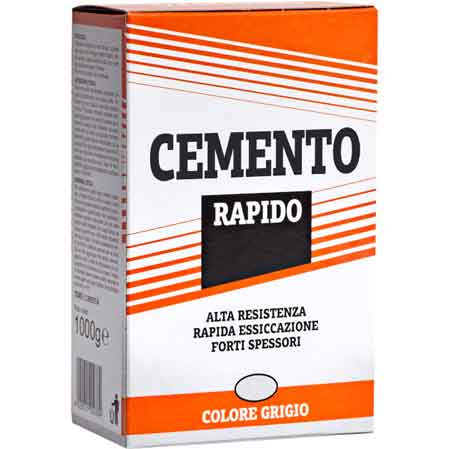 CEMENTO RAPIDO GRIGIO 1 kg