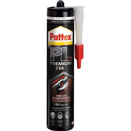 ADESIVO SIGILLANTE 'PL PREMIUM FIX' PATTEX 440 gr - Bianco