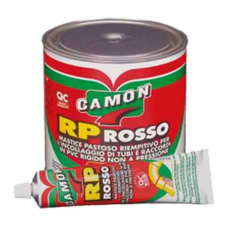 ADESIVO RIEMPITIVO 'RP' CAMON 125 gr - tubetto - colore Rosso