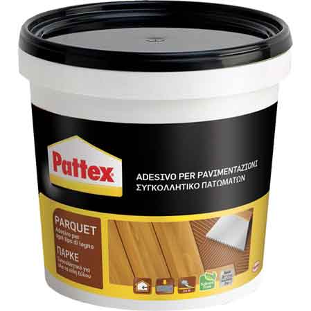 ADESIVO PER PAVIMENTI IN LEGNO 'PARQUET' PATTEX 850 gr