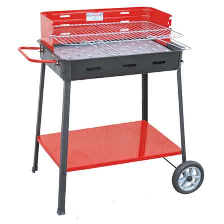 BARBECUE A CARBONELLA 'SUPERMAX' 60x40x85h cm