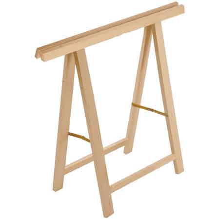 CAVALLETTO IN LEGNO 75x75h cm