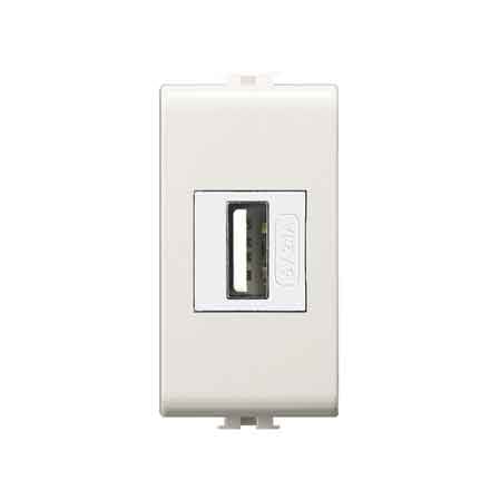 ALIMENTATORE DA INCASSO USB 'EASY' Bianco
