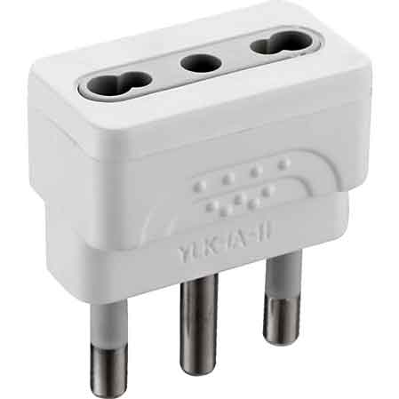 ADATTATORE SEMPLICE 16A 2P+T - presa 10/16A 2P+T