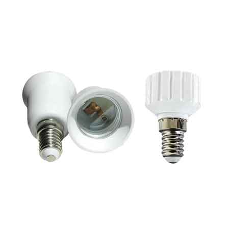 ADATTATORE PORTALAMPADA Da E14 a GU10
