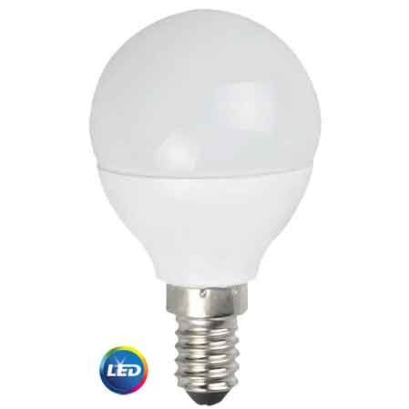 LAMPADA A SFERA MOD. 'SFERA' E14 6W - 470Lm - 4500K
