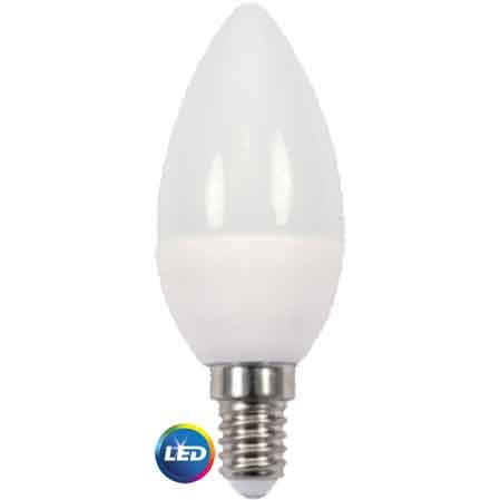 LAMPADA A LED MOD. 'OLIVA' 6W - E14 - 470Lm - 4500K