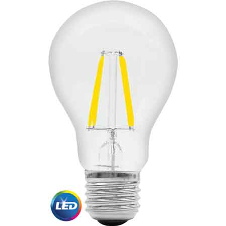 LAMPADA A LED A FILAMENTO MOD. 'GOCCIA' 6W - E27 - 550Lm - 2700K