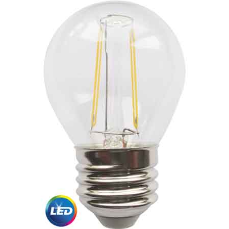 LAMPADA LED A FILAMENTO MOD. 'SFERA' E27 4W - 400Lm - 2700K