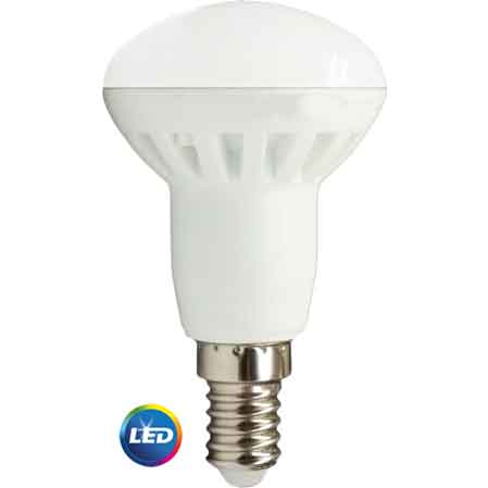 LAMPADA A LED MOD.'REFLECTOR' R50 - 6W - E14 - 400Lm - 3000K