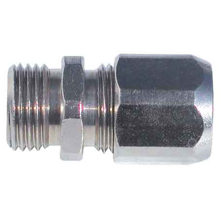 ADATTATORE PER TUBO FLESSIBILE GAS 1/2" - Ø 9-13 mm