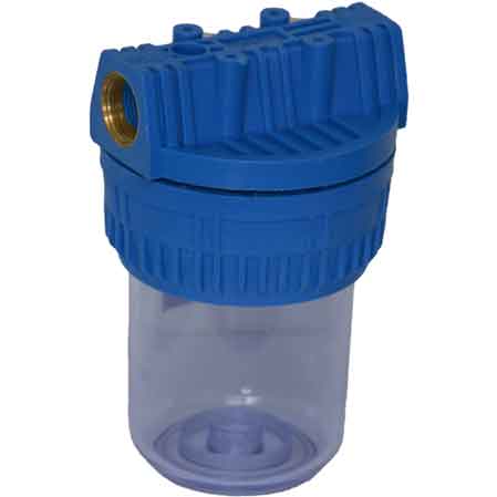 FILTRO MEDIO 3 PEZZI VUOTO 5" 3/4 ATTACCO 1/2"