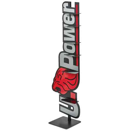 ESPOSITORE DA TERRA PER SCARPE VUOTO UPOWER 6 Posti - 45x35x160h cm