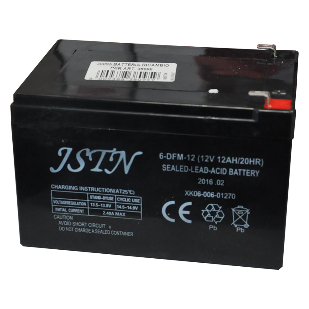 BATTERIE DE REMPLACEMENT mm.151x65xh.100 - 12V 10Ah - plomb