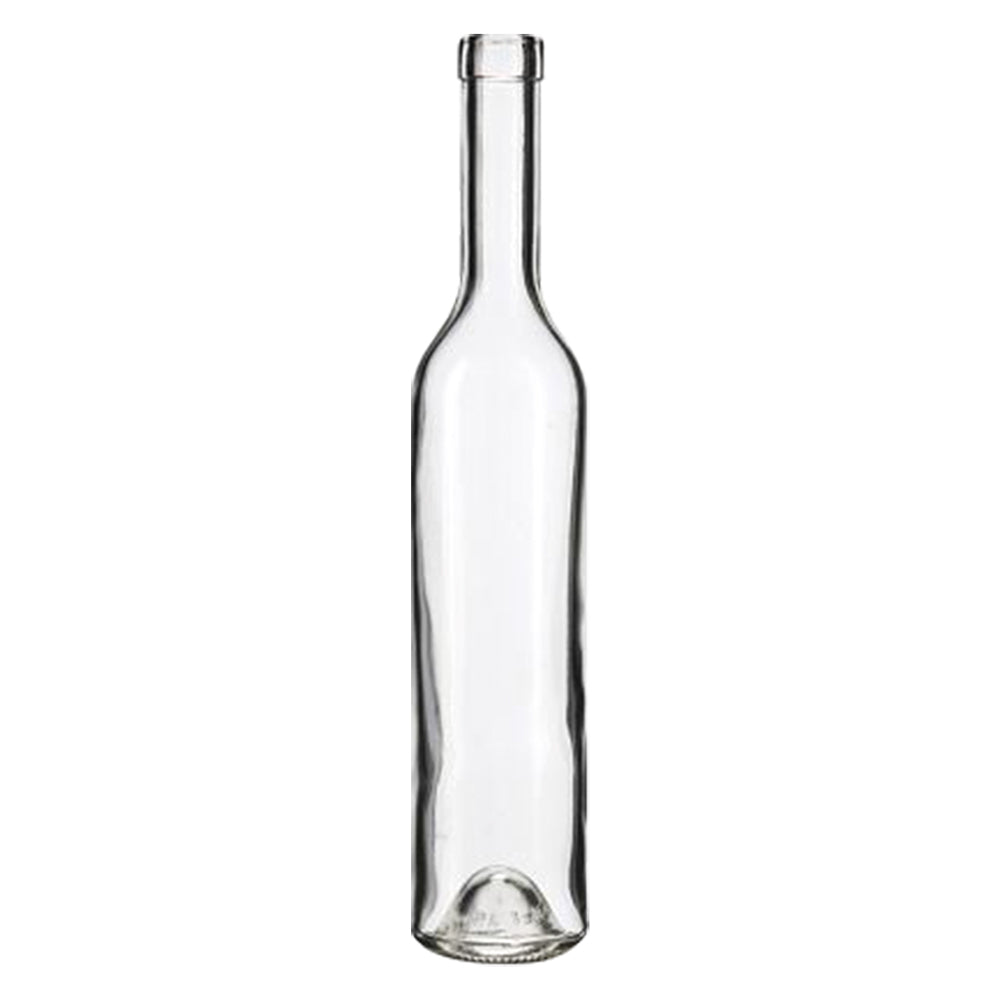 BOUTEILLE EN VERRE POUR SPIRITUEUX « BORDELAISE » 500 ml - couleur blanche