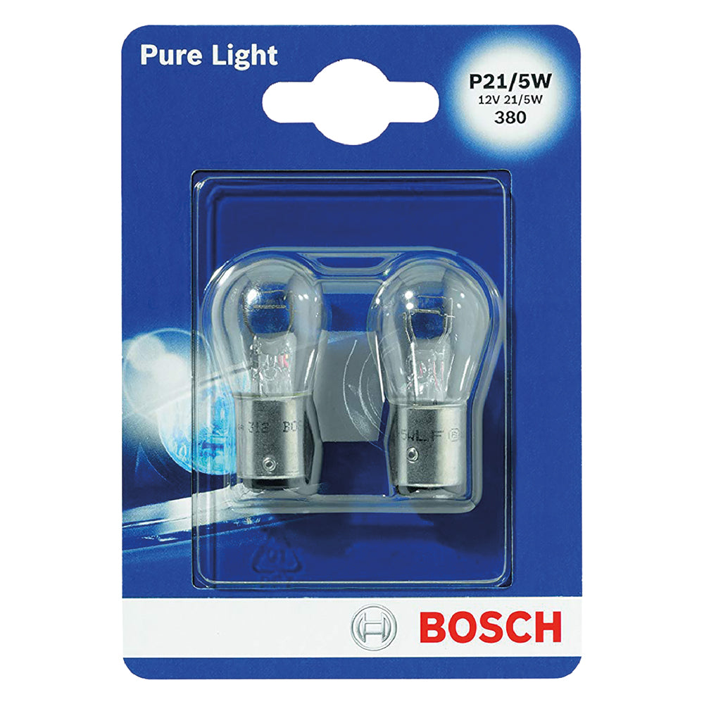 LAMPADINA PER FARO POSTERIORE P21/4W - 12 V - 21/4 W 2 pezzi