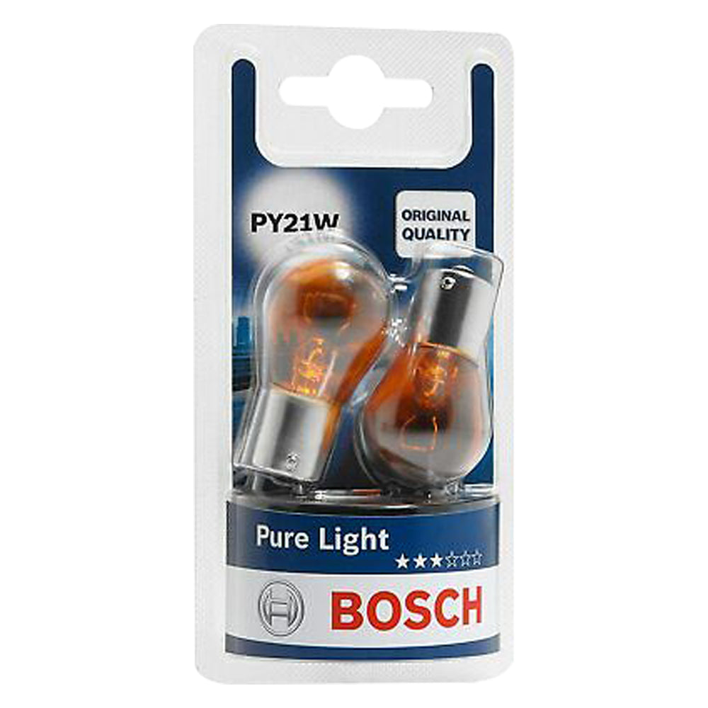 LAMPADINA PER FRECCE DIREZIONALI P21W - 12 V - 21 W - 2 pezzi