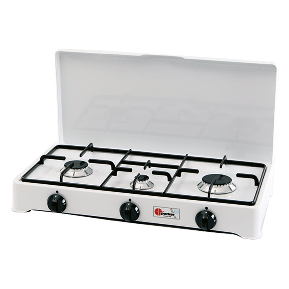 TABLE DE CUISSON À GAZ 3 FEUX mod. 5328 CGP - 58 x 28 x h 10 cm