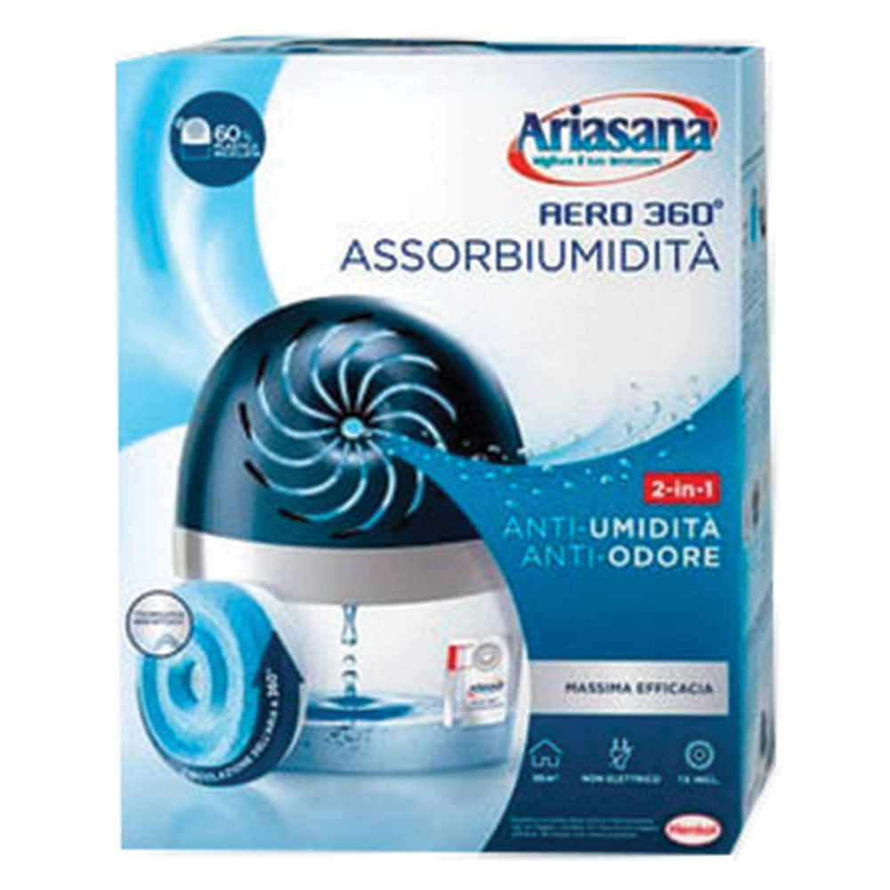 ASSORBIMIDITÉ EN KIT « ARIASANA AERO 360° » - avec 1 recharge