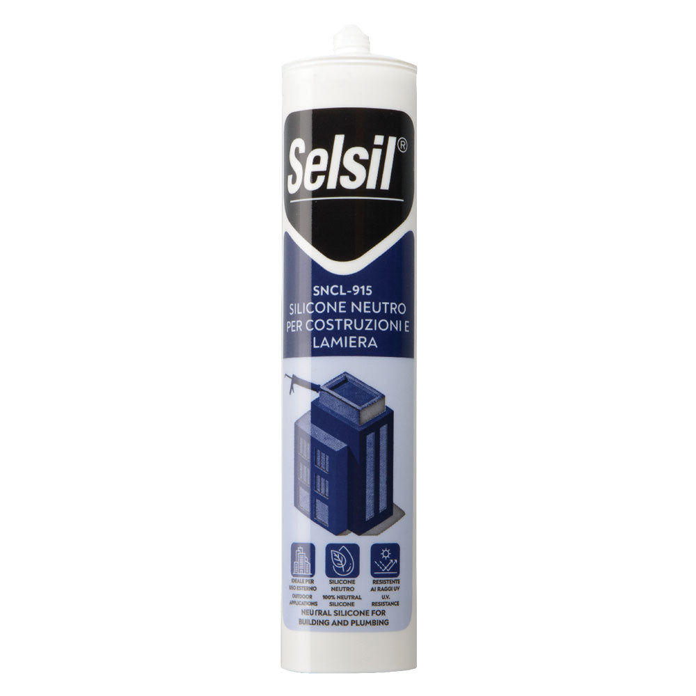 SILICONE NEUTRO PER LATTONERIA 'SNCL 915' rame ml 310 - (ral 8004)