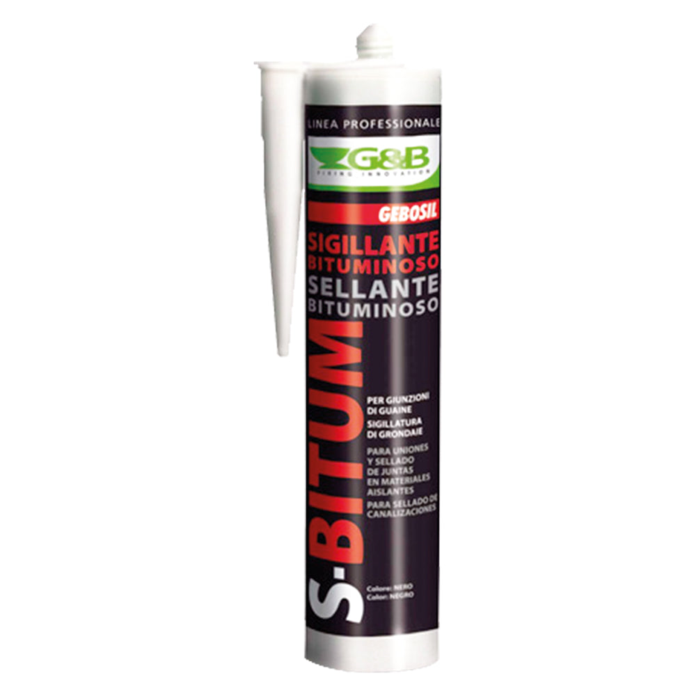 MASTIC BITUMINEUX 'S-BITUM' 310 ml - couleur noir