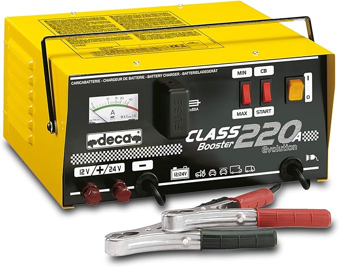 CARICABATTERIA 'CLASS BOOSTER 220A' Tensione di carica 12/24 V