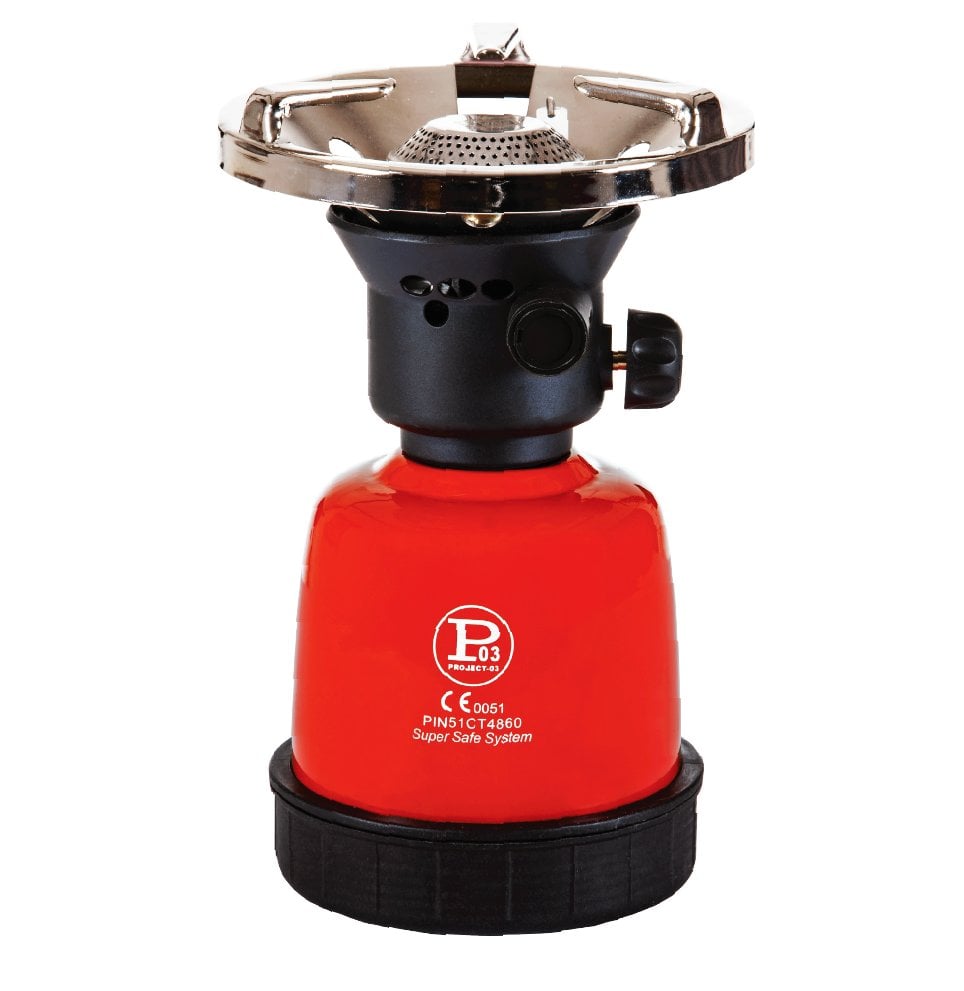 RÉCHAUD À GAZ DE CAMPING ALLUMAGE NORMAL 190 g