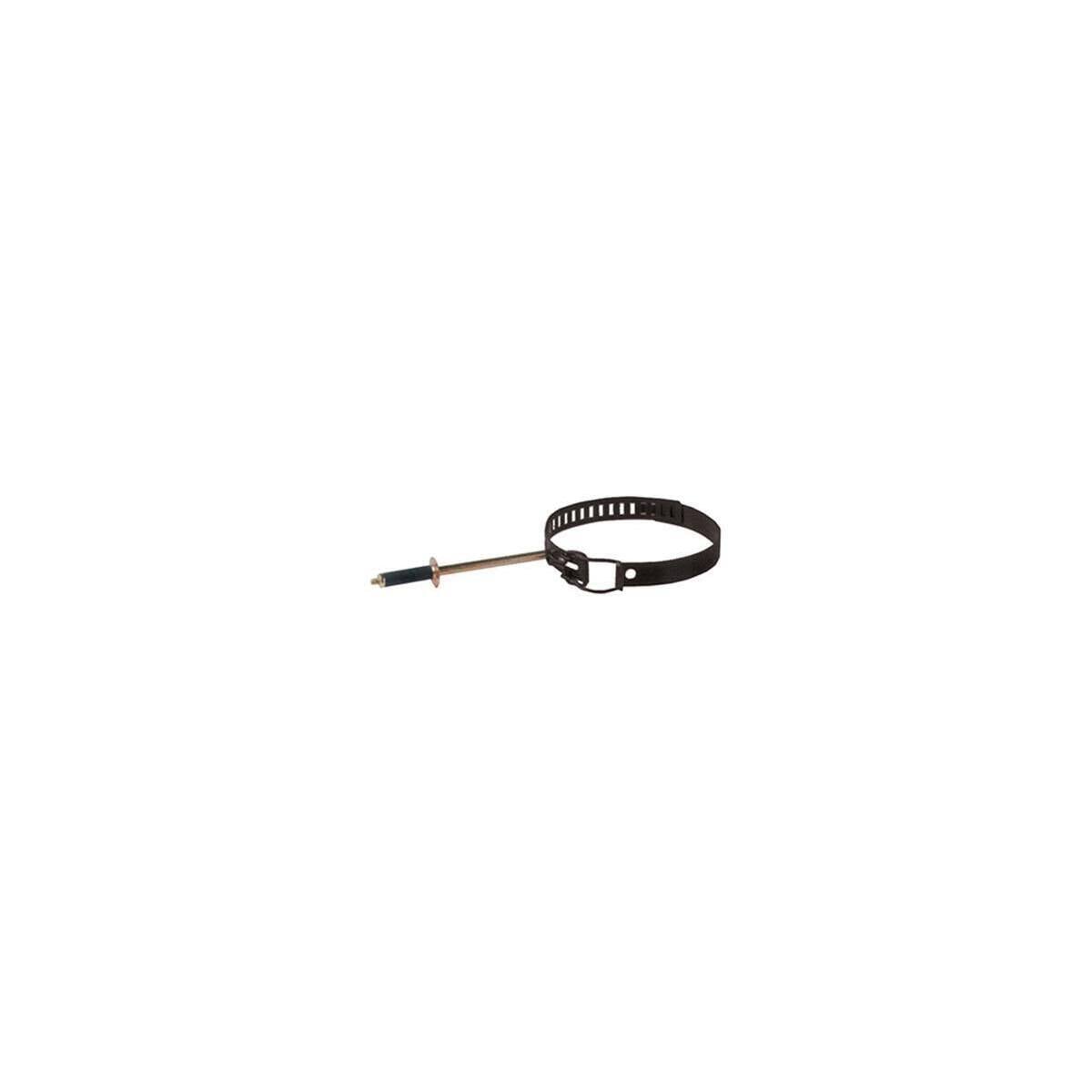 FASCETTA REGGITUBO PER STUFA Ø 130-180 mm - colore bianco
