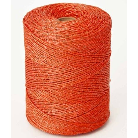 FILO ELETTRIFICATO PER RECINTI ELETTRICI 3 CONDUTTORI Bobina 500 mt - Colore Bianco