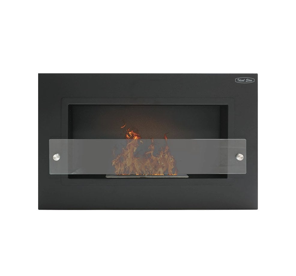 CAMINETTO A BIOETANOLO 'BLACK' CARDINALE 65x15x40h cm